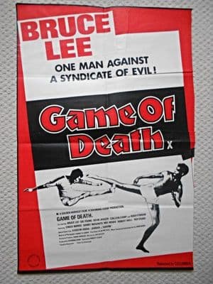 Game of Death, Original UK Film Poster, Bruce Lee, '79