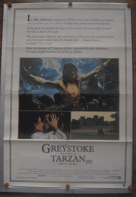 Greystoke - Australian Movie Poster | Christopher Lambert
