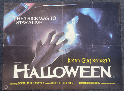 Halloween - UK Quad Film Poster | John Carpenter