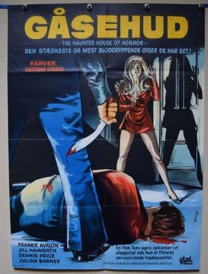 Haunted House of Horror Danish Film Poster