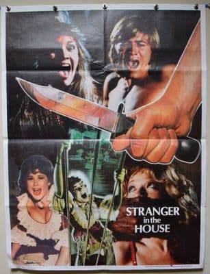 Hell Night (Stranger in the House)  Horror Poster - Pakistani