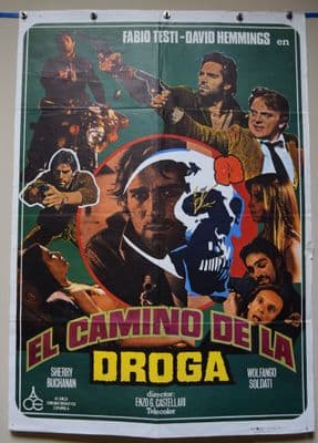 Heroin Busters Poster - Argentinian