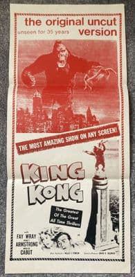 King Kong - Australian Daybill Poster | Fay Wray