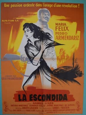 La Escondida - Maria Felix | French Poster