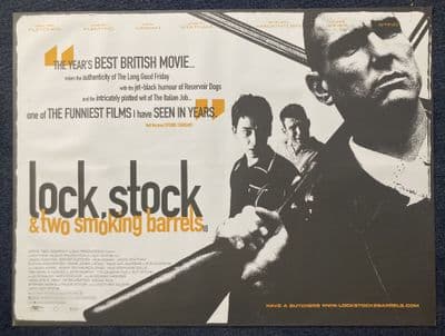 Lock Stock and Two Smoking Barrels - UK Quad Film Poster | Jason Statham