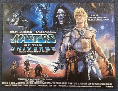 Masters of the Universe - Dolph Lundgren | UK Quad Poster
