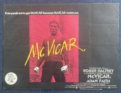McVicar - Roger Daltrey | UK Quad Poster