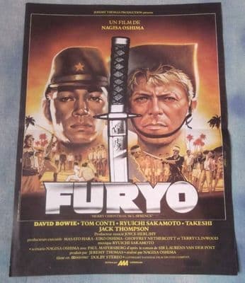 Merry Christmas Mr Lawrence,Vintage French Movie Poster,David Bowie,Tom Conti,'83
