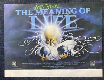 Monty Python's The Meaning of Life - UK Quad Film Poster