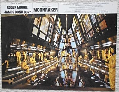 Moonraker, Original French still, James Bond in the Space Station, '79 (JB24)