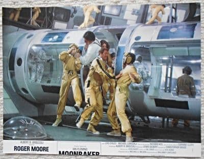 Moonraker, Original French still, Roger Moore, James Bond, Jaws, '79 (JB14)