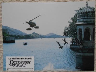 Octopussy, French Press Photo, James Bond, Coptor Scene, '83 (JB21)
