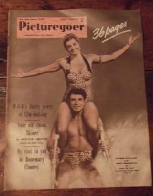 Picturegoer February 20th 1954 Edition, National Film Weekly, Esther Williams.