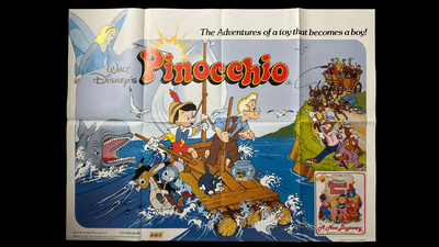 Pinocchio - UK Quad Film Poster | Walt Disney