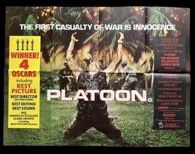 Platoon  - UK Quad Film Poster | Oliver Stone