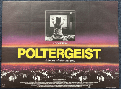 Poltergeist |  UK Quad Poster | Tobe Hooper