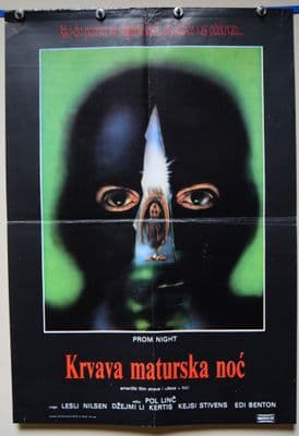 Prom Night Horror Poster - Croatian
