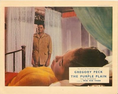 Purple Plain , Original Movie Still, Gregory Peck, '54 z036