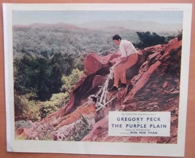 Purple Plain, Original Movie Still, Gregory Peck, '54 z038