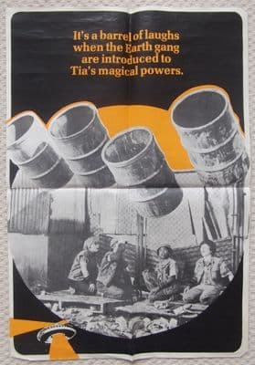 Return from Witch Mountain, English Double Crown Poster, Flying Drums! '78