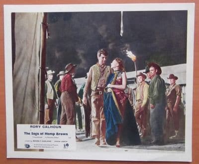 Saga of Hemp Brown, Original Movie Still, Rory Calhoun, Beverly Garland, '58 z01