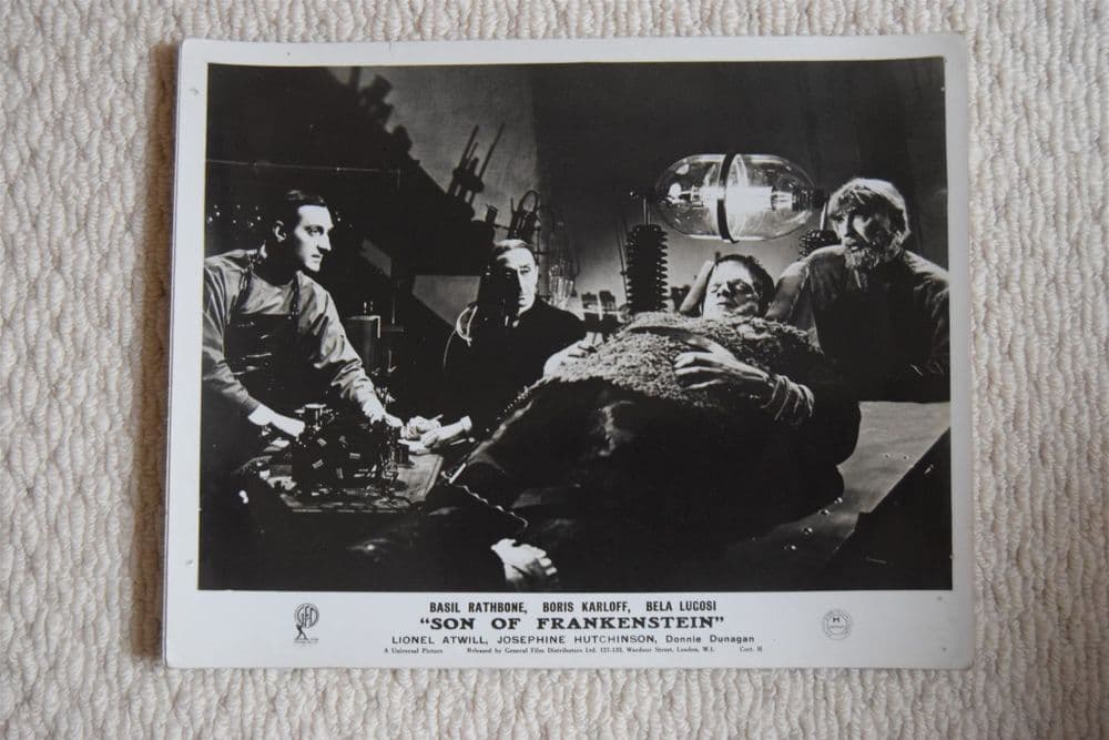 Son of Frankenstein Universal Pictures FOH Still Boris Karloff Bela ...
