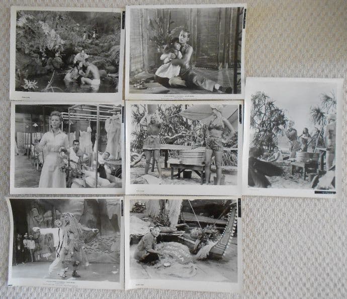 South Pacific 7 Movie Stills Rossano Brazzi Mitzi Gaynor 58
