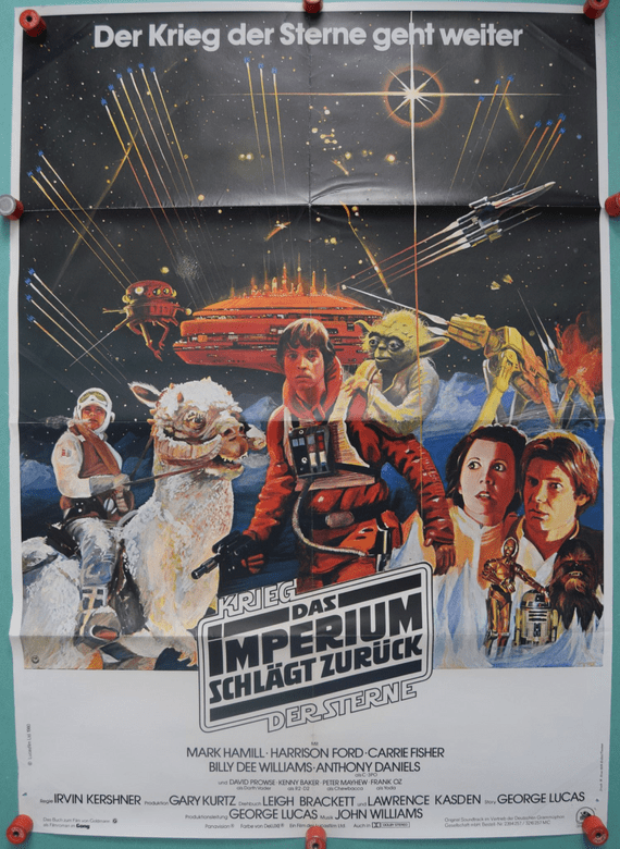 Empire Strikes Back - Movie Poster | German A1