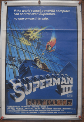 Superman 3 - Australian Movie Poster | Christopher Reeve