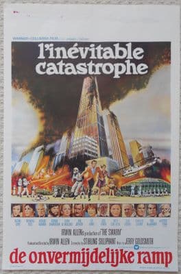 Swarm, Original Belgian Movie Poster, Michael Caine, Richard Widmark, '78