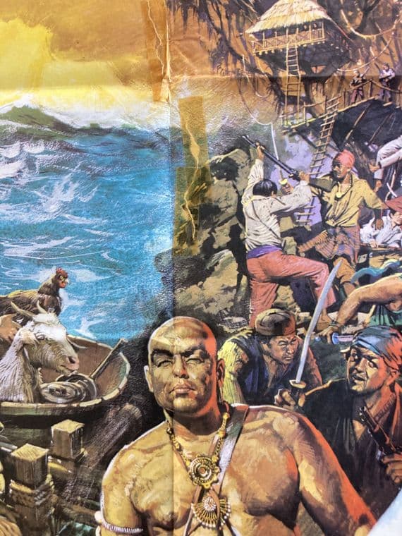 Swiss Family Robinson - UK Quad Poster John Mills