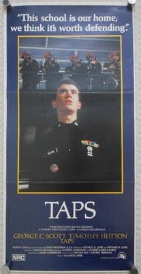 Taps, Original Australian daybill, Timothy Hutton, Tom Cruise, Sean Penn, '81