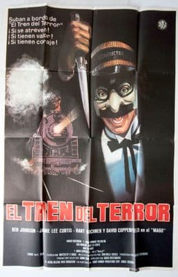Terror Train Horror Poster - Spanish One Sheet