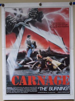 The Burning Horror Poster - French Petite