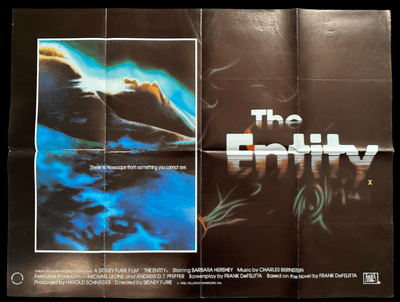 The Entity - Barbara Hershey | UK Quad Film Poster (WG)