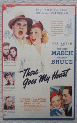 There Goes My Heart, Flyer/Herald, Fredric Marsh, Virginia Bruce, '38