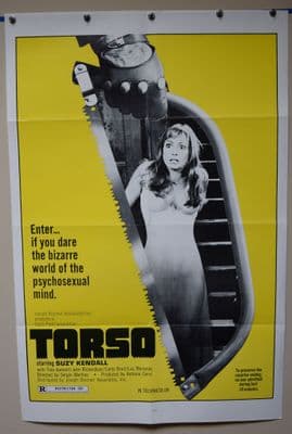 Torso Horror Poster - US One Sheet