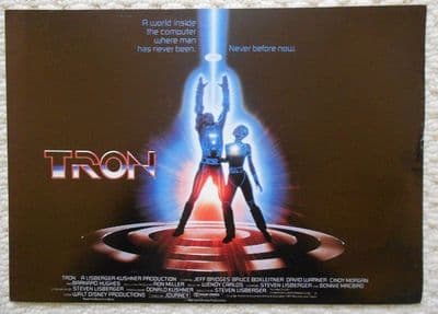 Tron, Campaign Sypnosis, Jeff Bridges, Bruce Boxleitner, '82