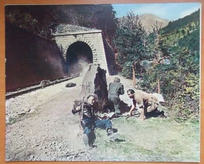 Von Ryans Express, Original Lobby Card, Frank Sinatra, Trevor Howard, '65