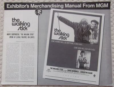 Walking Stick, Original Pressbook, Samantha Eggar, David Hemmings, '70
