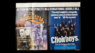 Wanderers | Choirboys - UK Quad Film Poster | Double Bill (WG)