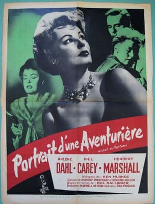 Wicked as they Come- Arlene Dahl | French Poster