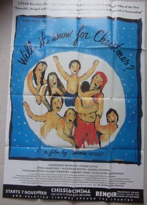 Will it Snow for Christmas ,Original Adv HUGE 60