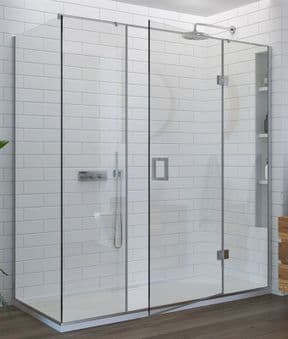 The Shower Lab View 11 Corner Shower Enclosure