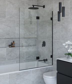 The Shower Lab View 14.2F Bath Shower Screen