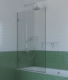 The Shower Lab View 16 Fixed Bath Shower Screen