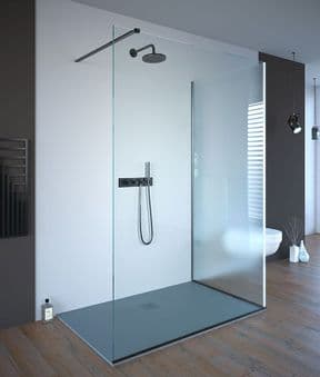 The Shower Lab View 19.1F Walk-in Shower Enclosure