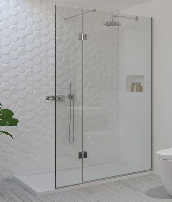 The Shower Lab View 19H Walkin Shower Enclosure