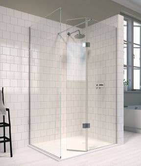 The Shower Lab View 19H Walk-in Shower Enclosure with End Return Panel