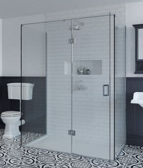 The Shower Lab View 22 Three Sided Shower Enclosure